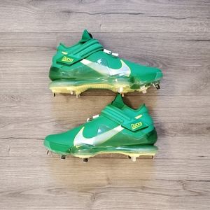 Nike Force Zoom Trout 7 Oregon Ducks PE Baseball Cleats RARE Mens 12.5